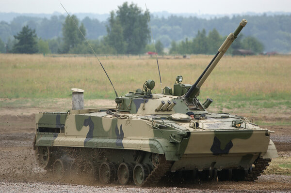 Modern heavy tank of the Armed Forces of Russia