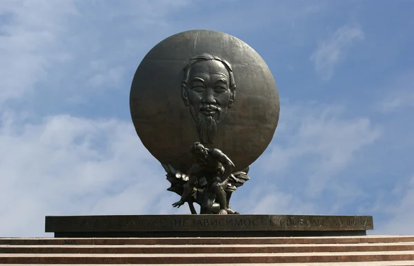 Monument voor ho chi minh square ho chi minh city — Stockfoto