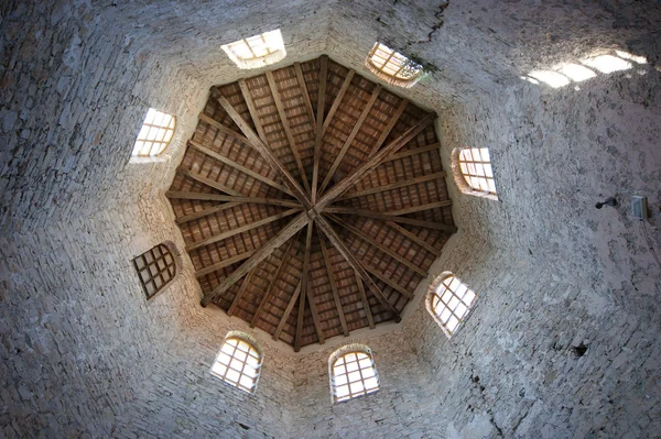 Euphrasian Bazilikası Çan Kulesi Ayarlayın Porec Istria Hırvatistan Unesco Dünya — Stok fotoğraf