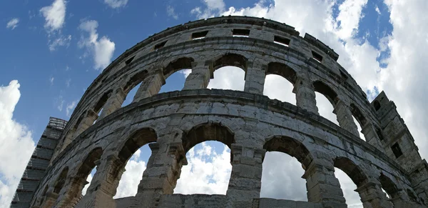 Panoramic View Arena Colosseum Pula Croatia — Stock Photo, Image