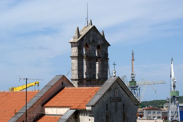 Antiga Torre Pula Croácia — Fotografia de Stock