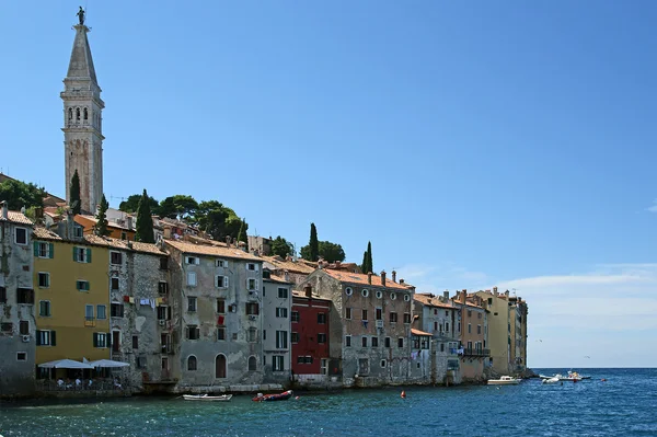 View of the old city Rovinj--city in Croatia situated on the north Adriatic — Stock Photo, Image