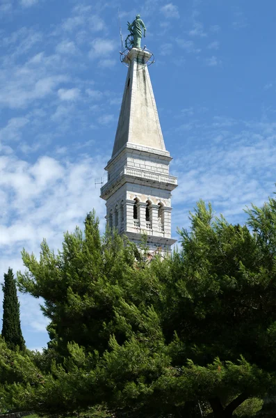 Церковь Святой Евфемии Евфимия Ровинь Хорватия — стоковое фото
