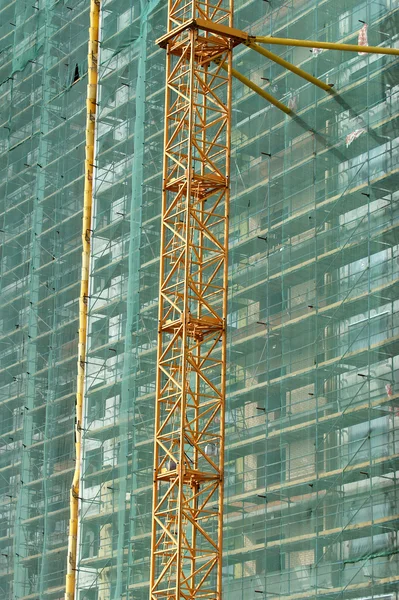 Beton Épület Építése — Stock Fotó