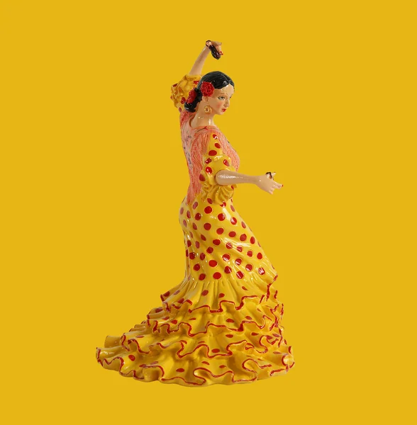 Figure of Spanish flamenco dancers — Stock Photo © VLADJ55 #4659689