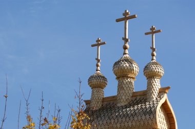 Moskova, Rusya, kolomenskoye. ahşap kilise