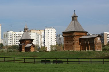 Moskova, Rusya, kolomenskoye. ahşap kilise