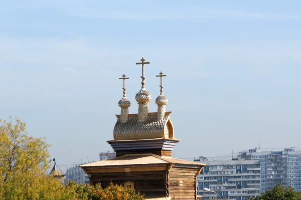 Moskva Ryssland Kolomenskoye Träkyrka — Stockfoto