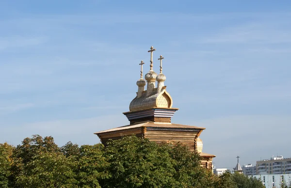 Moskou, Rusland, de kolomenskoye. houten kerk — Stockfoto
