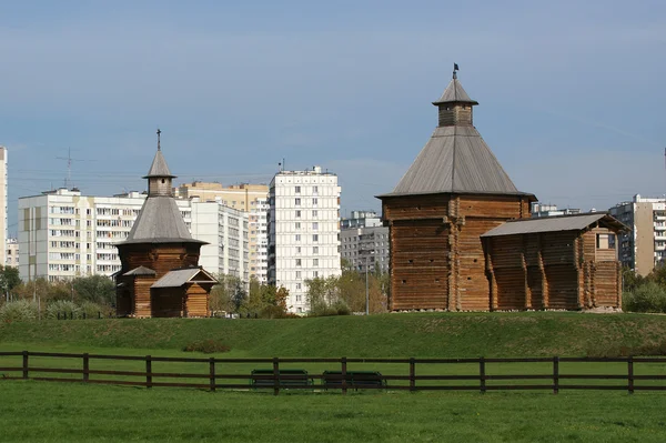 Moskva Ryssland Kolomenskoye Träkyrka — Stockfoto