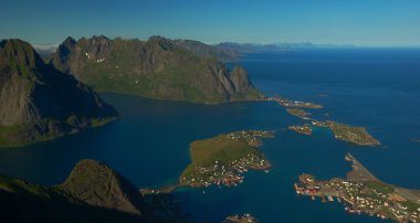 Reine lofoten üzerinde