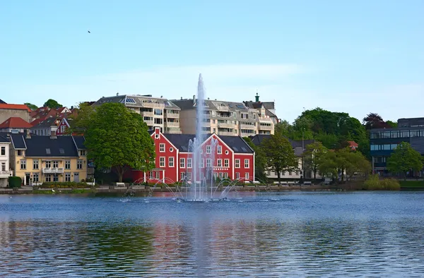 스타 방 게르, 노르웨이에 breiavatnet — 스톡 사진
