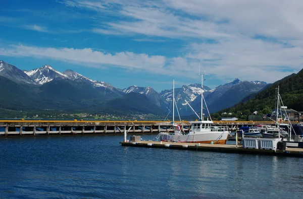 Stock image Andalsnes Harbour