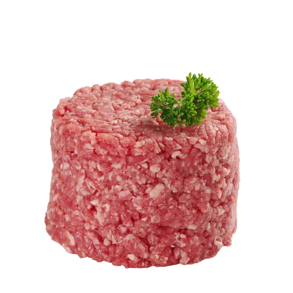 Köttfärs med persilja — Stockfoto