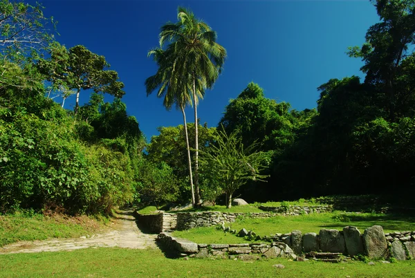 Ruïnes in Pueblito Chairama, colombia — Stockfoto