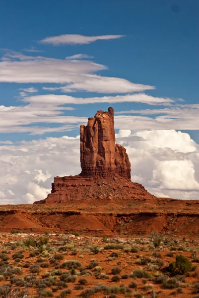 Thunderheads over Monument Valley — Stock Photo, Image
