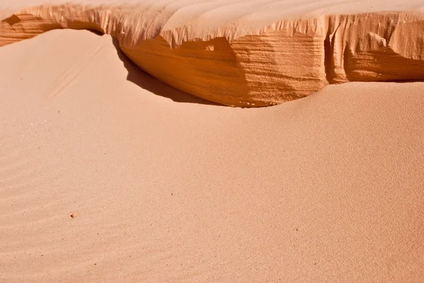 Narancsszínű homok — Stock Fotó