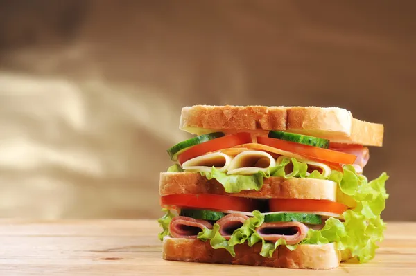 Matig smörgås — Stockfoto