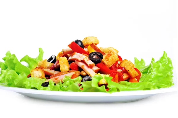 Salade op plaat — Stockfoto