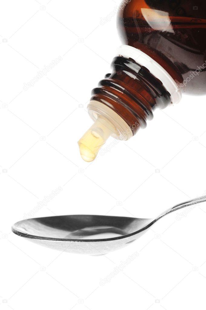 Spoon with medecine