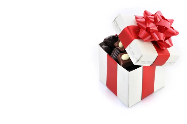 Farklı çikolata kutusu — Stok fotoğraf