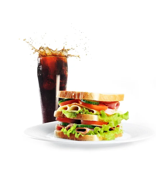 A lemez szendvics — Stock Fotó