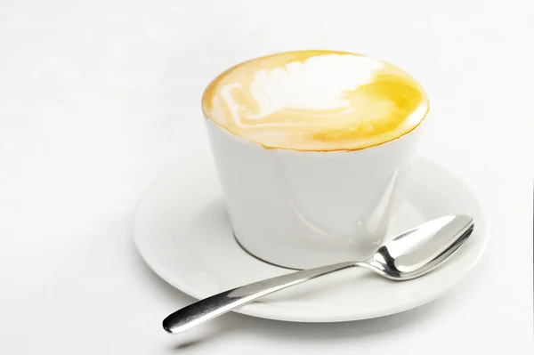 Filiżankę cappuccino — Zdjęcie stockowe