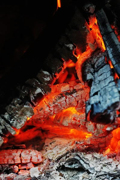 Bruciare il fuoco — Foto Stock