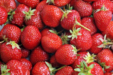 Strawberry close up clipart