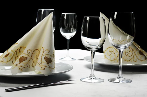 Tables Set Meal Modern Restaurant — Stock Photo, Image