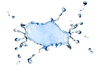 Water splashing clipart