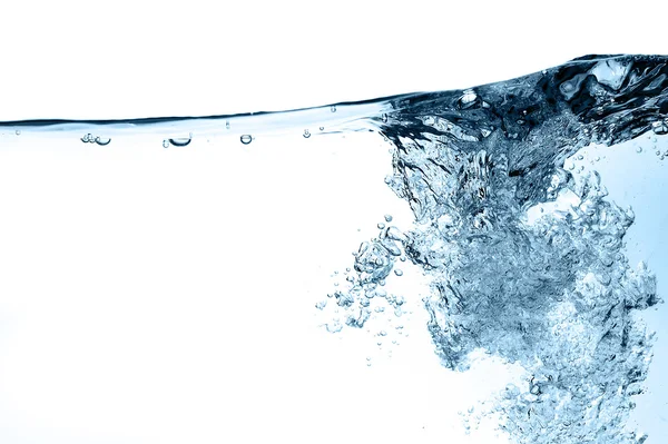 Wasser mit Blasen — Stockfoto