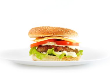 göğsü hamburger