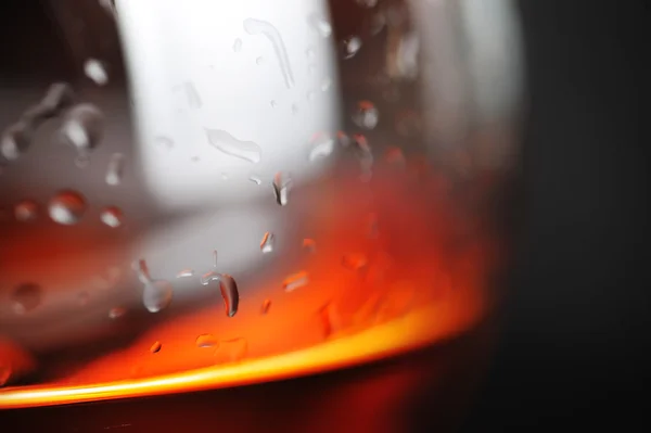 Brandy dalam gelas — Stok Foto