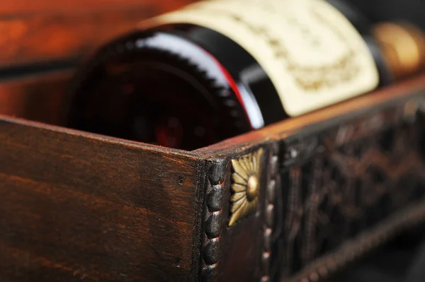 Cognac flaska — Stockfoto