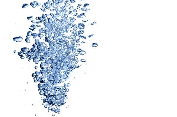 Blasen und Wasser — Stockfoto