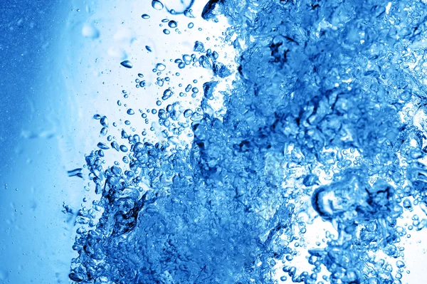 Bubblor och vatten — Stockfoto