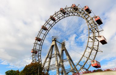 Wiener Riesenrad (Vienna Giant Ferris Wheel) clipart