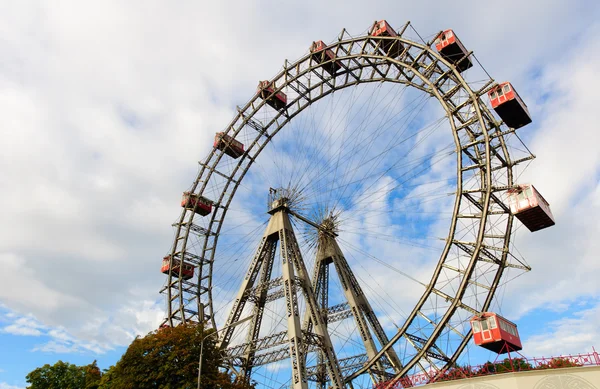 Wiener Riesenrad (Viena Giant Ferris Wheel ) Fotos De Bancos De Imagens
