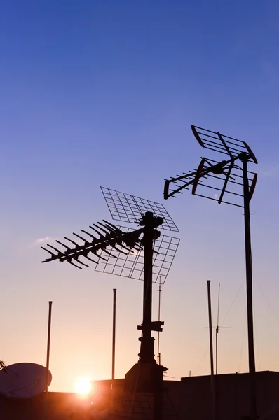 stock image Aerial TV antenna