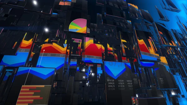 yansıtıcı kutuları arka plan