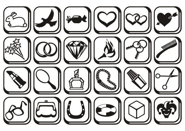 stock vector Set symbols