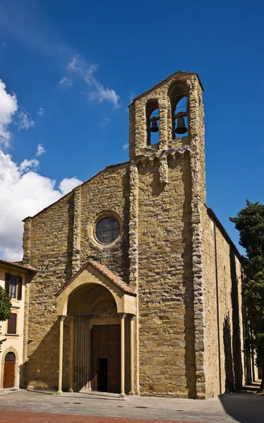 Bazilika san domenico, arezzo, Toskánsko, Itálie — Stock fotografie