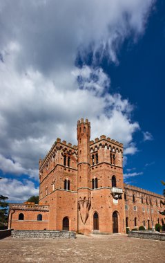 Castello di Brolio, Tuscany, Italy clipart
