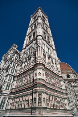 Giotto's bell tower of the Florence Cathedral clipart