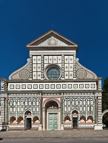 Basiliek van santa maria novella, florence, Toscane, Italië — Stockfoto