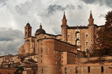 The Ducal Palace of Urbino, Marche, Italy clipart