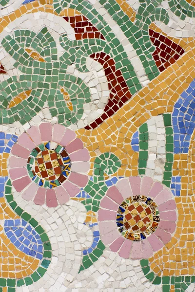 Mosaico floral — Fotografia de Stock