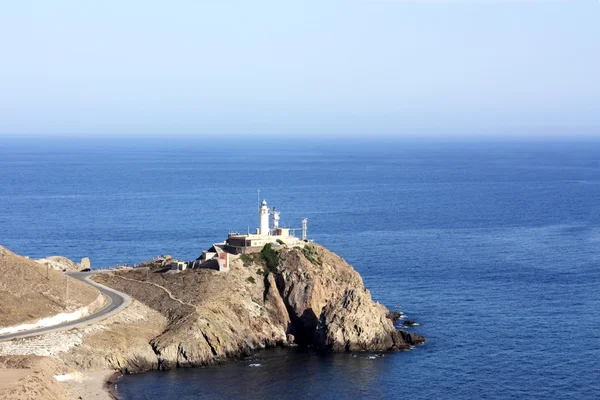 デ ガータ岬の灯台. — ストック写真