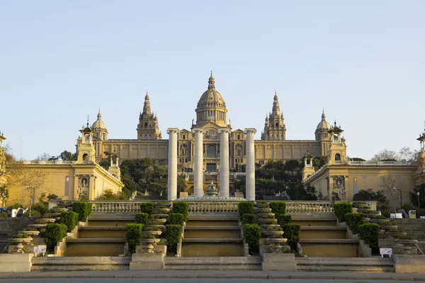 Nationaler Palast von Barcelona — Stockfoto